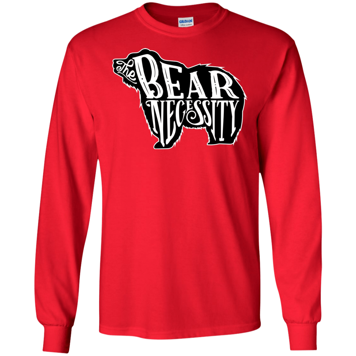 The Bear Necessity Men's Long Sleeve T-Shirt