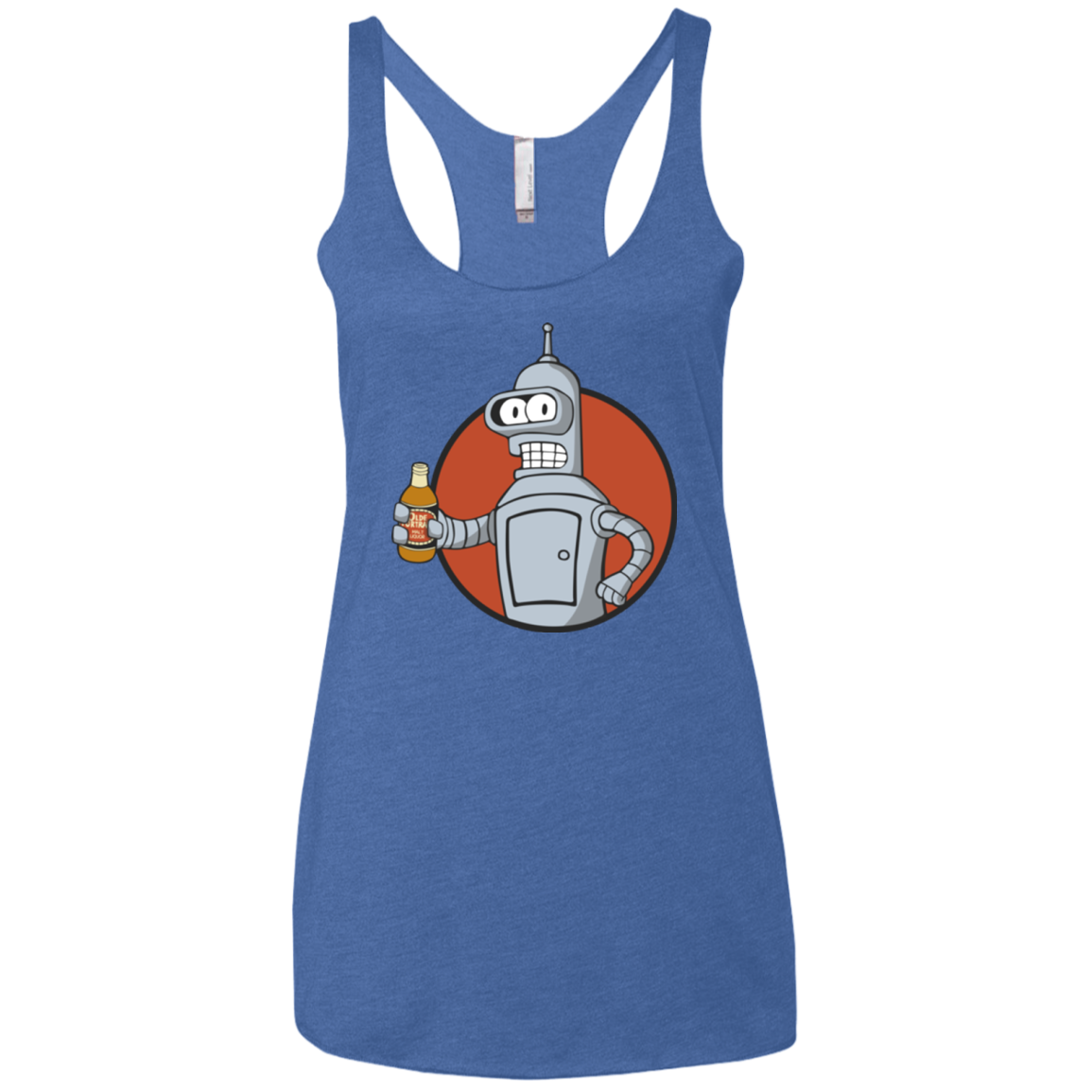 Vault bot Women's Triblend Racerback Tank