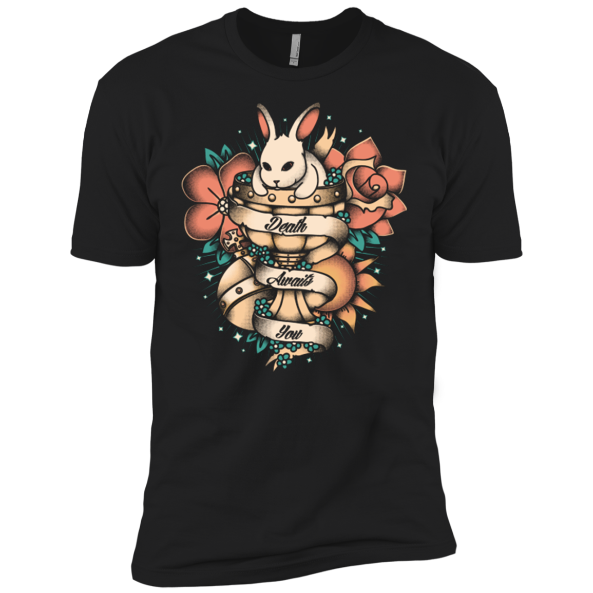 Death awaits you Men's Premium T-Shirt