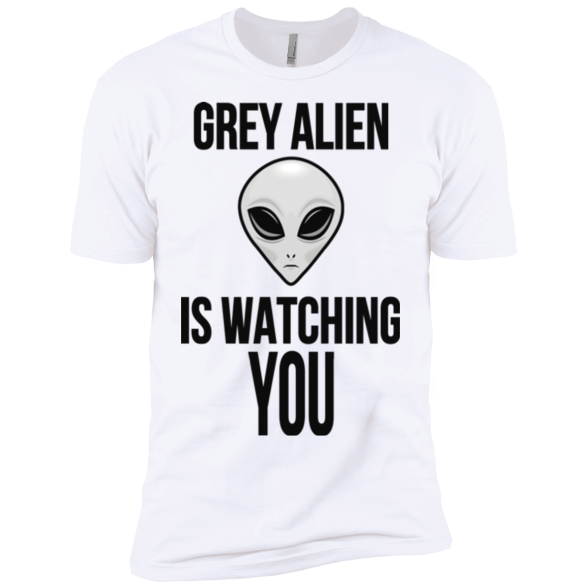 Grey Alien Boys Premium T-Shirt