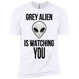 Grey Alien Boys Premium T-Shirt