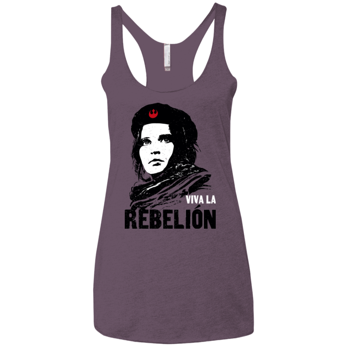 Viva la Rebelion Women's Triblend Racerback Tank