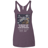 X-Fighter Women's Triblend Racerback Tank