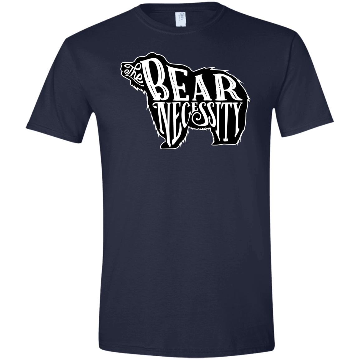The Bear Necessity Men's Semi-Fitted Softstyle
