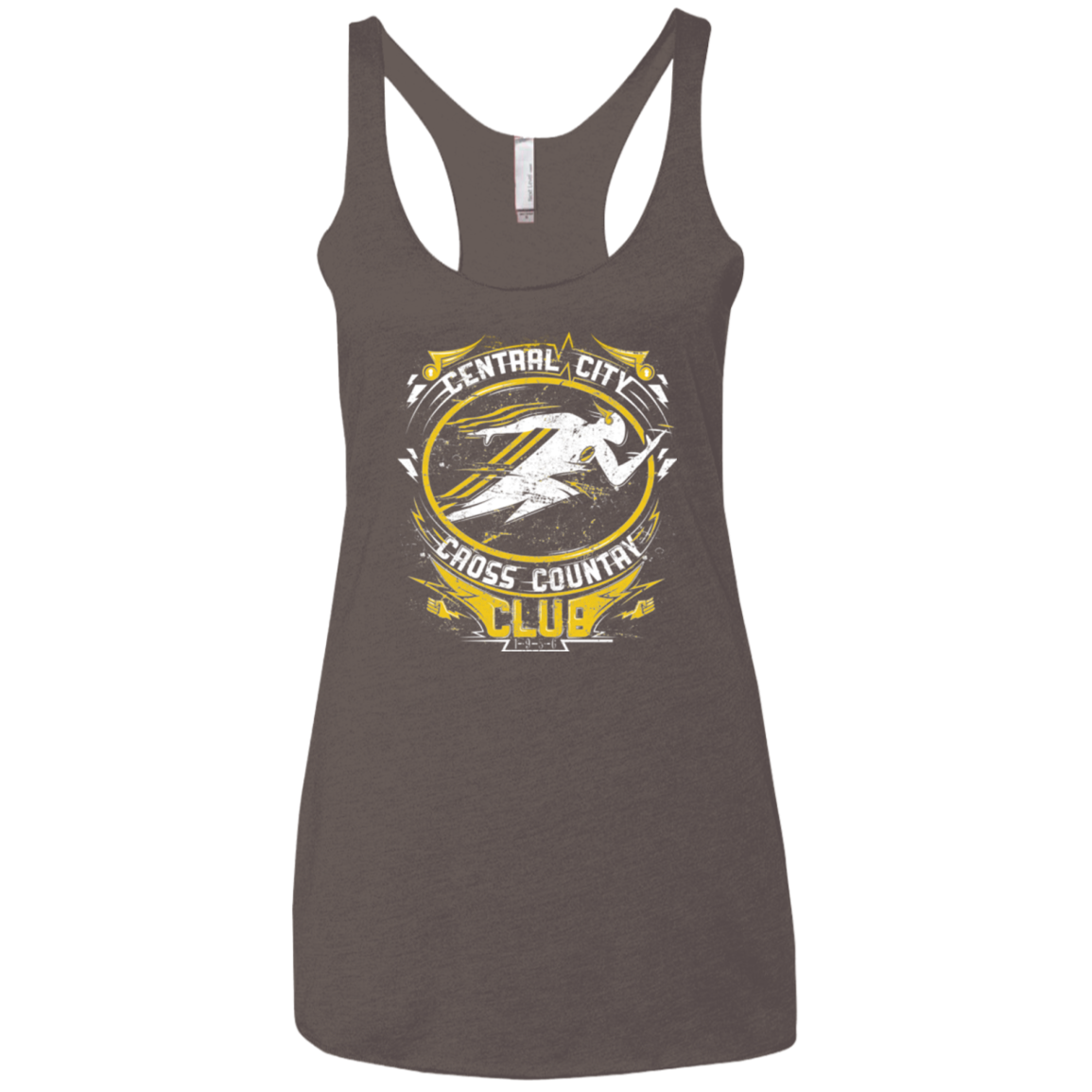 Cross Country Club Women's Triblend Racerback Tank