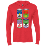 Arkham Soup Triblend Long Sleeve Hoodie Tee