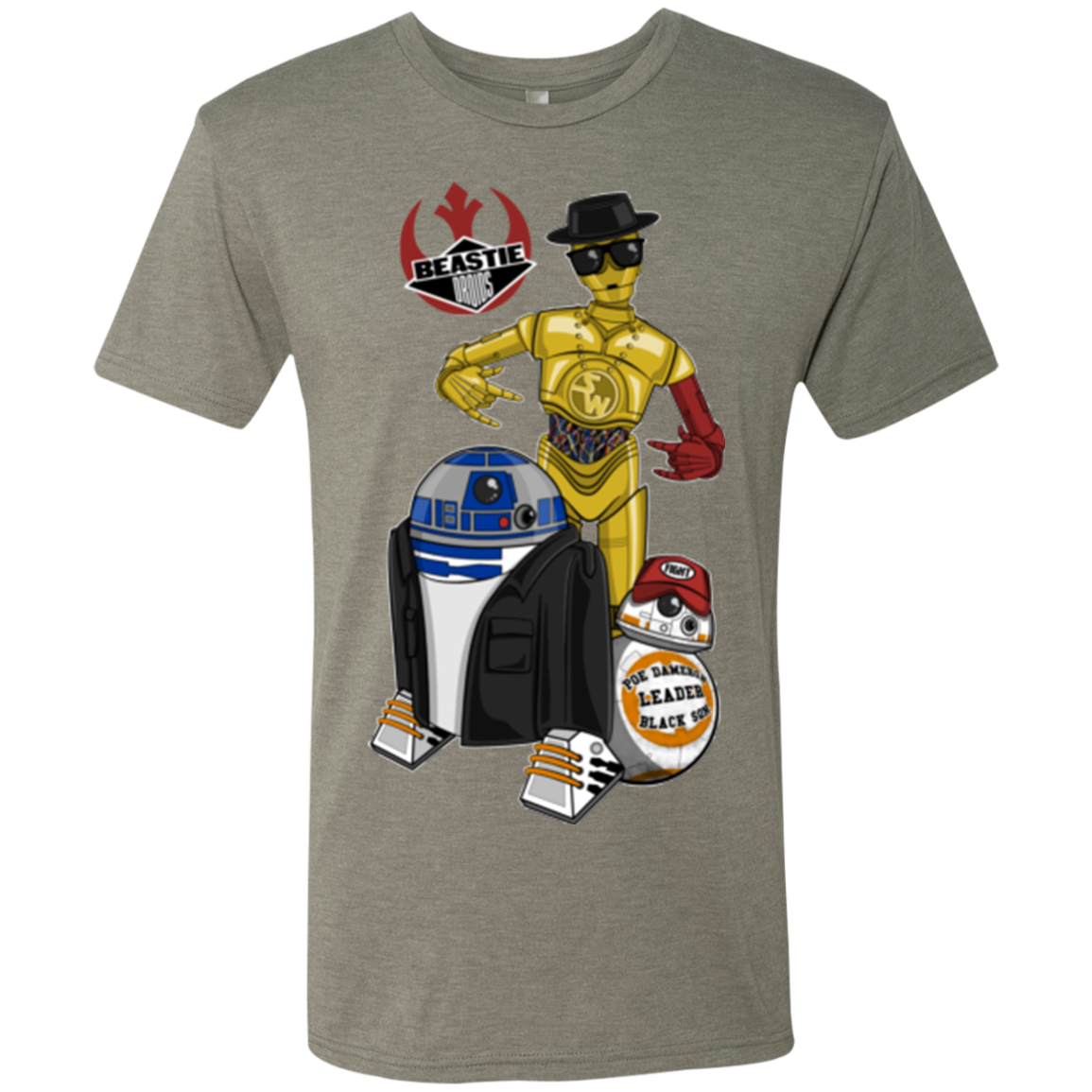 The Beastie Droids Men's Triblend T-Shirt