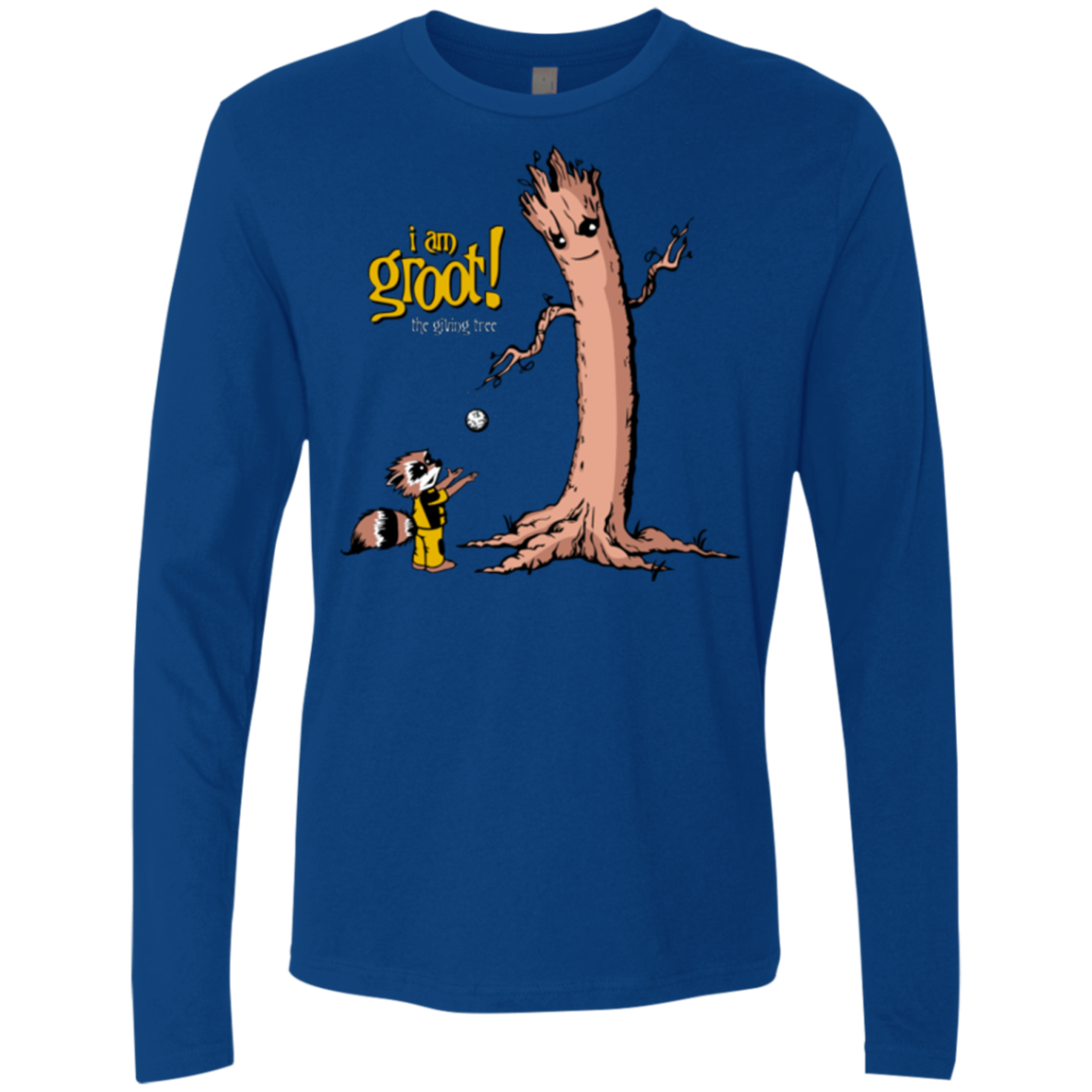 Groot Is Giving Men's Premium Long Sleeve
