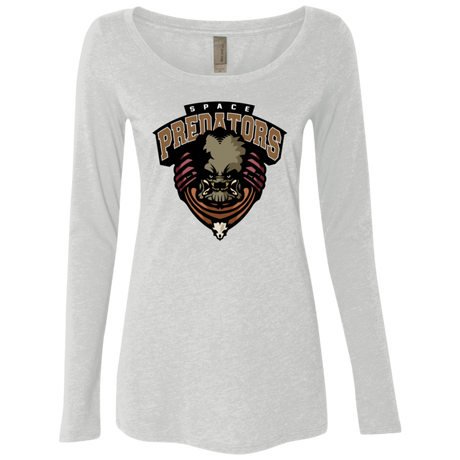 Space Predators Women's Triblend Long Sleeve Shirt