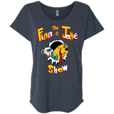The Finn and Jake Show Triblend Dolman Sleeve