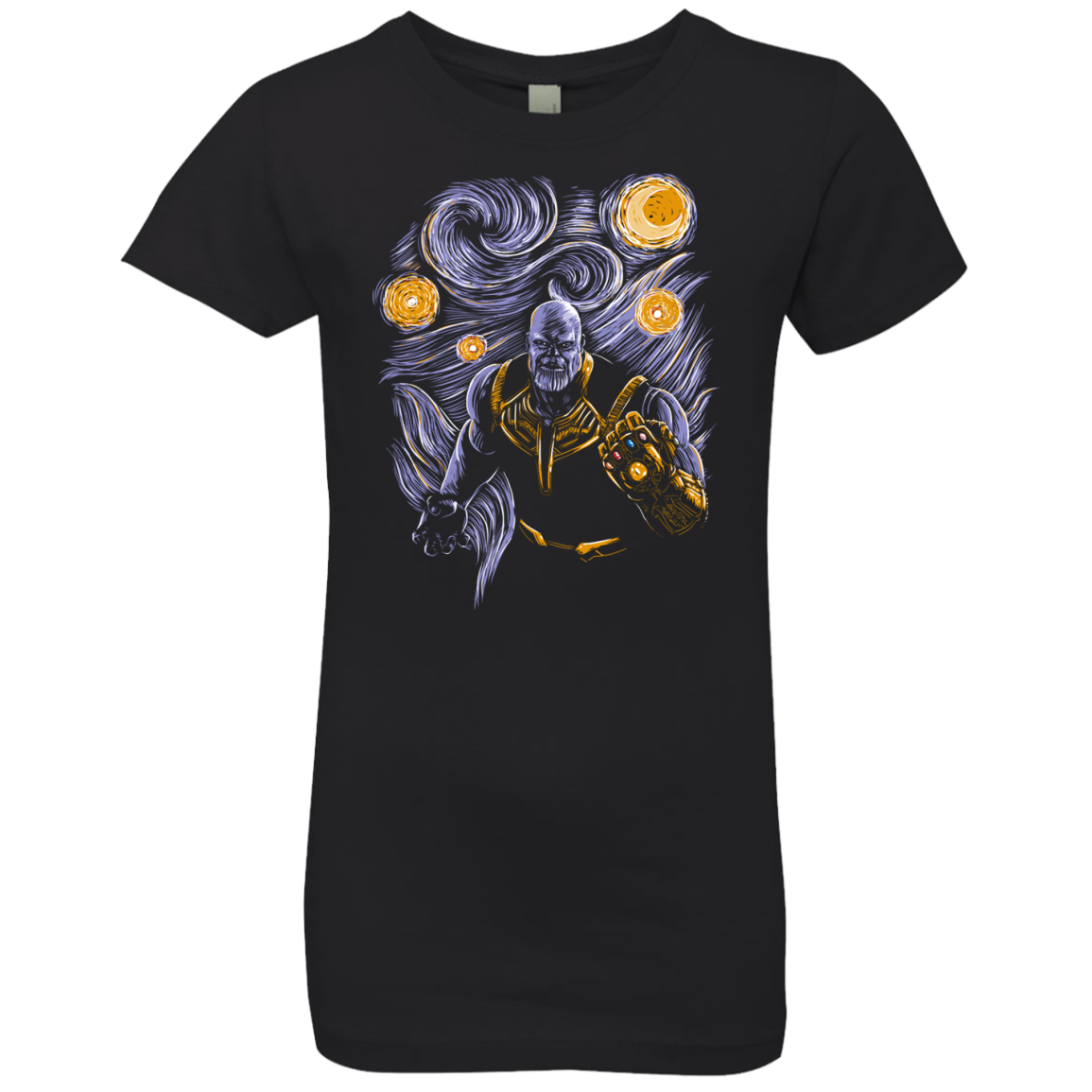 Starry Thanos Girls Premium T-Shirt