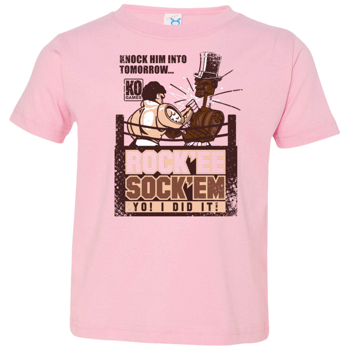 Rockee Sockem Toddler Premium T-Shirt