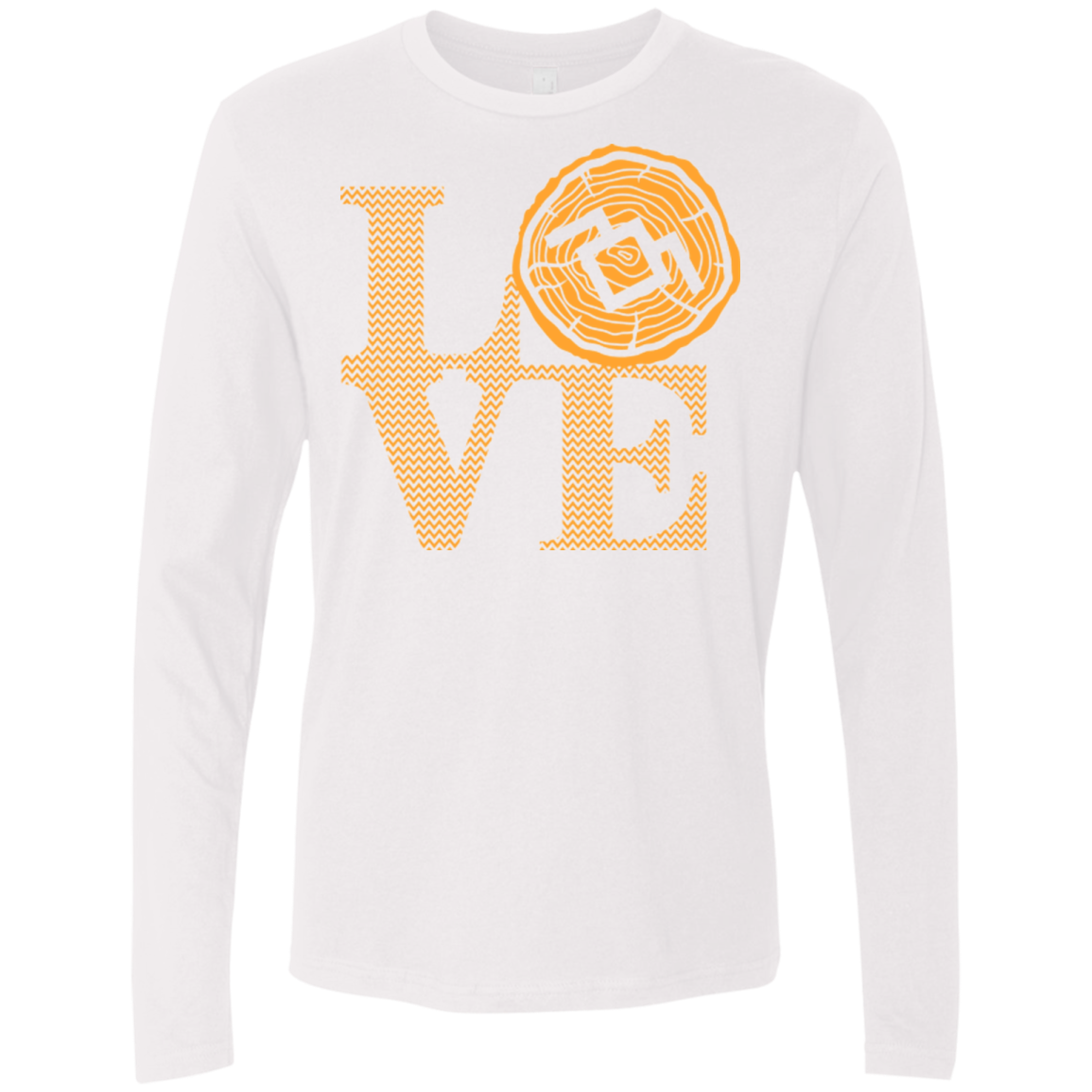 LOVE TWIN PEAKS Men's Premium Long Sleeve