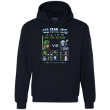 Alien Death Match Premium Fleece Hoodie