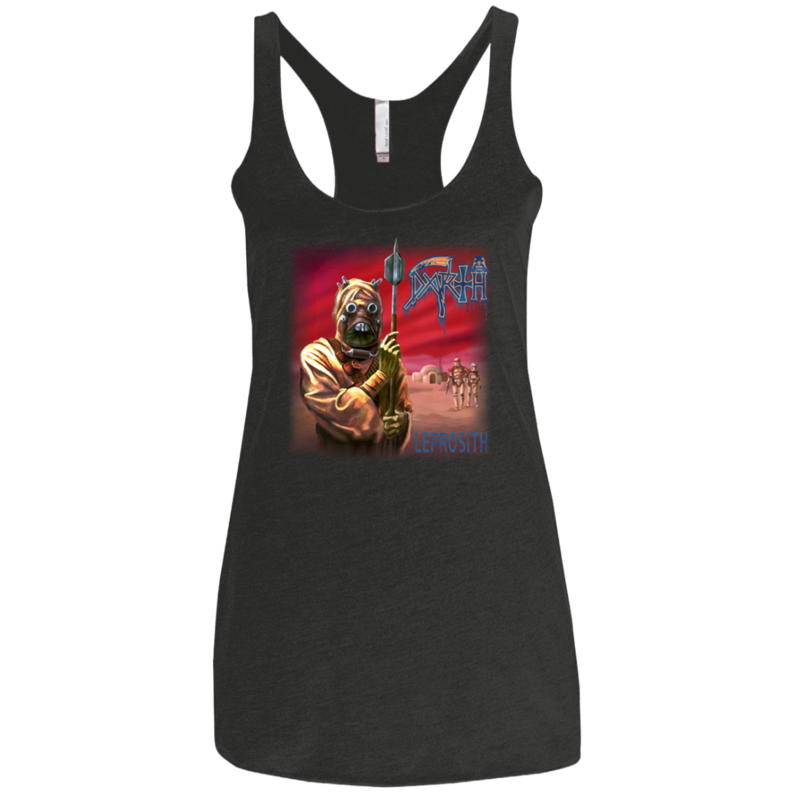 LEPROSITH2 Women's Triblend Racerback Tank