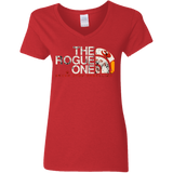 Rogue North Face Women's V-Neck T-Shirt