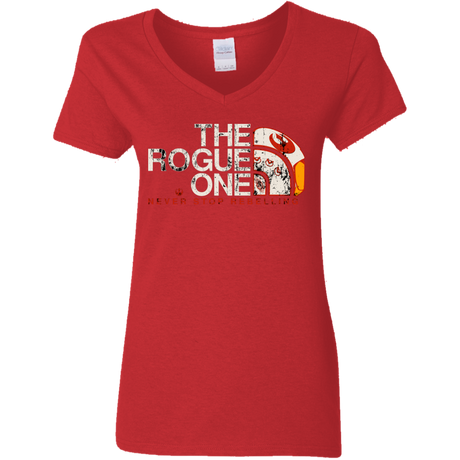 Rogue North Face Women's V-Neck T-Shirt