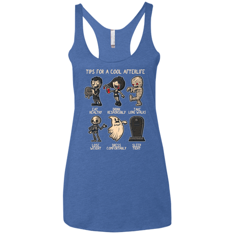 Cool Afterlife Women's Triblend Racerback Tank