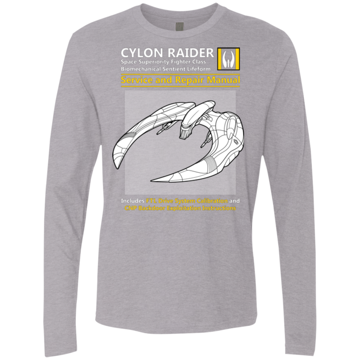 CYLON RAIDER SERVICE & REPAIR MANUAL Men's Premium Long Sleeve