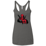 The Merc in Red Women's Triblend Racerback Tank