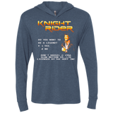 Be a legend Triblend Long Sleeve Hoodie Tee