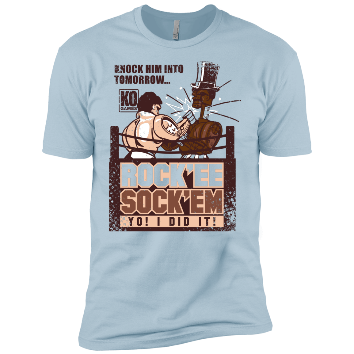 Rockee Sockem Boys Premium T-Shirt