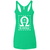 Resistance is Futile Women's Triblend Racerback Tank