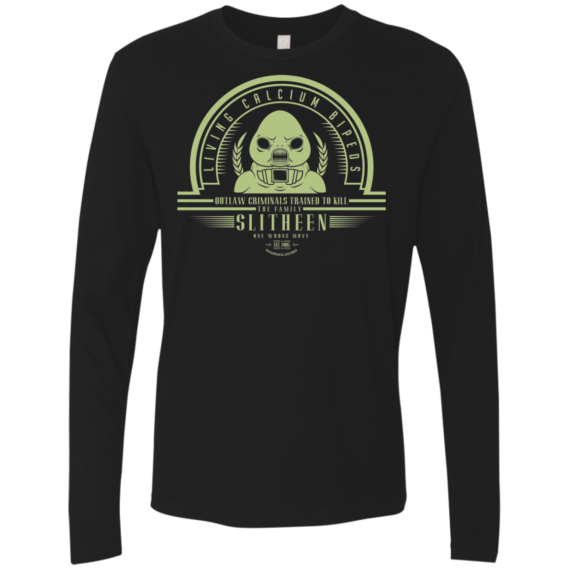 Who Villains Slitheen Men's Premium Long Sleeve