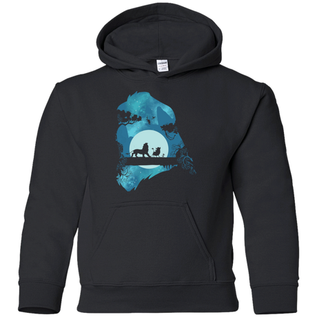 Lion Portrait Youth Hoodie