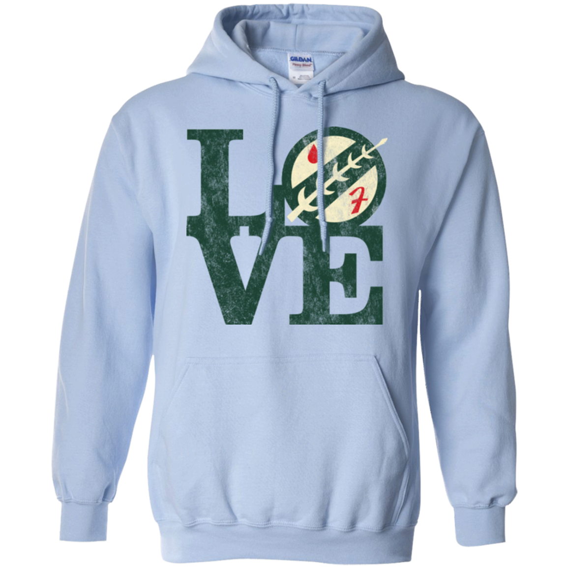 LOVE Boba Pullover Hoodie