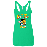 The Finn and Jake Show Women's Triblend Racerback Tank