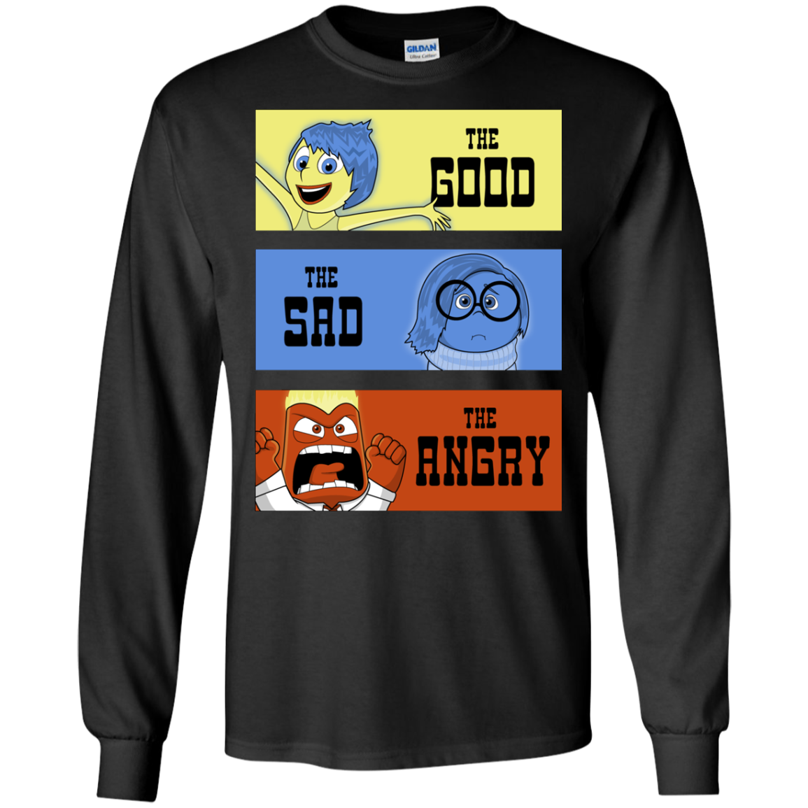 The Good, the Sad & the Angry Men's Long Sleeve T-Shirt
