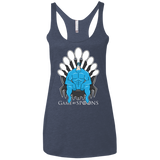Game of Spoons Women's Triblend Racerback Tank