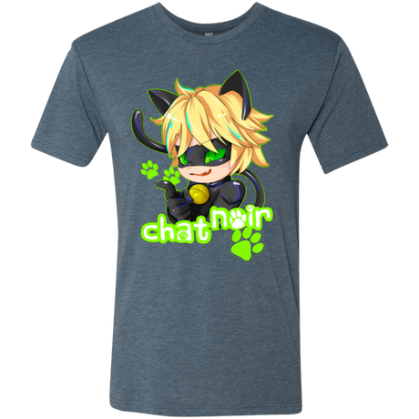 Chat Noir Men's Triblend T-Shirt