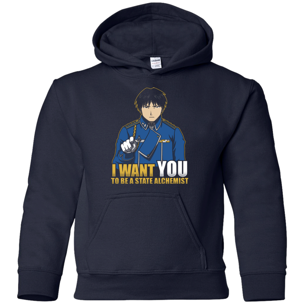 I Want You To Be A State Alchemist Youth Hoodie