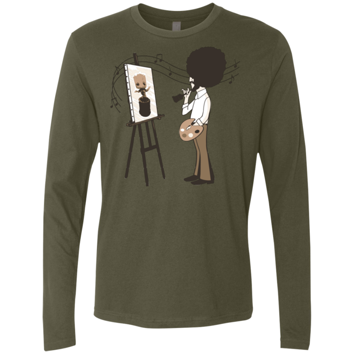 Happy Little Tree Men's Premium Long Sleeve