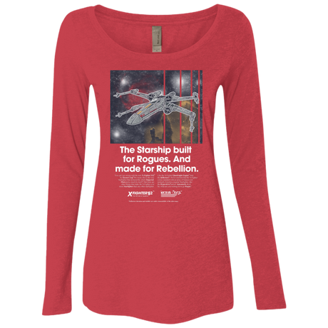 X-Fighter Women's Triblend Long Sleeve Shirt