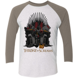 Throne Of Screams Men's Triblend 3/4 Sleeve