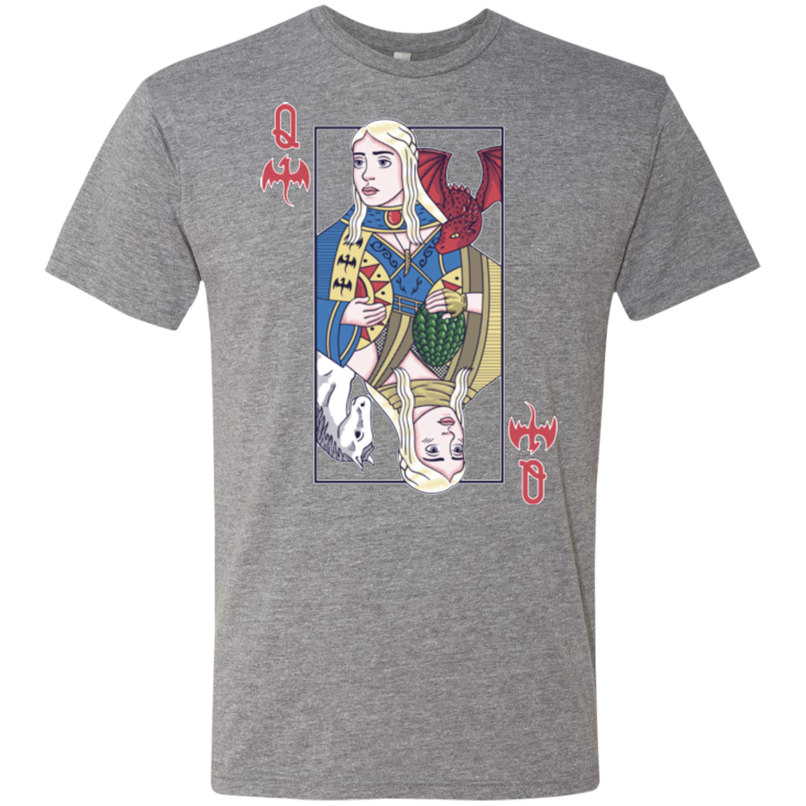 Queen of Dragons Men's Triblend T-Shirt