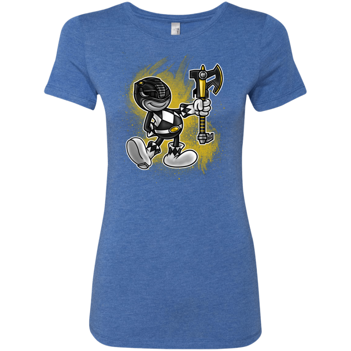 Black Ranger Artwork Women's Triblend T-Shirt