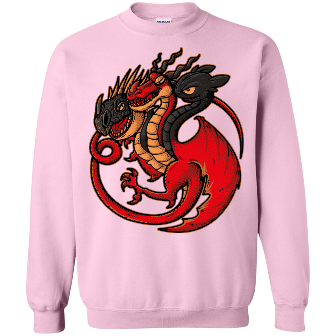 FIRE BLOOD AND TRAINING Crewneck Sweatshirt