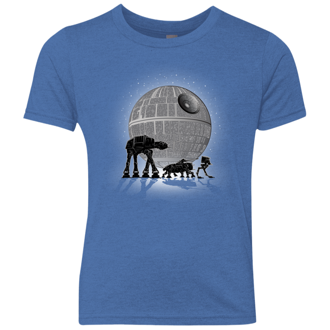 Full Moon Over Empire Youth Triblend T-Shirt