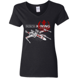 T-65 X-Wing Women's V-Neck T-Shirt