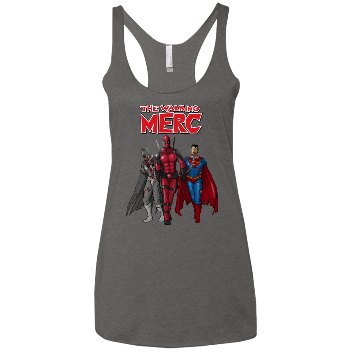 The Walking Merc Women's Triblend Racerback Tank