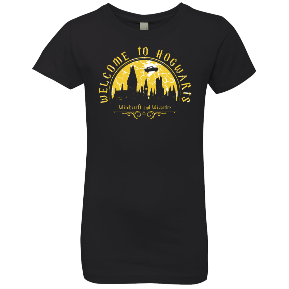 Welcome to Hogwarts Girls Premium T-Shirt