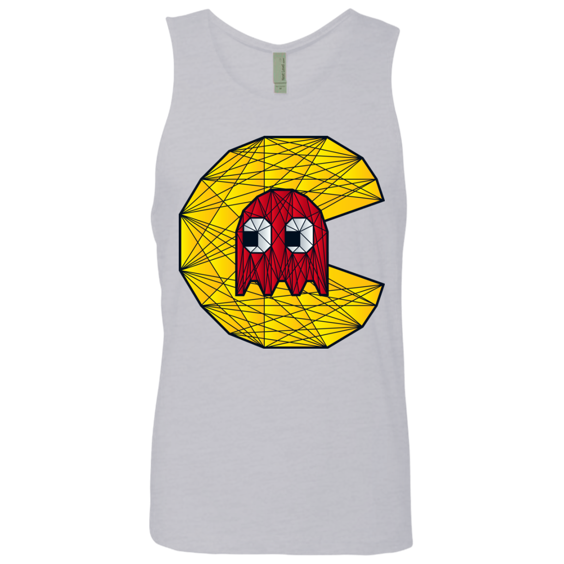 Poly Pac Man Men's Premium Tank Top