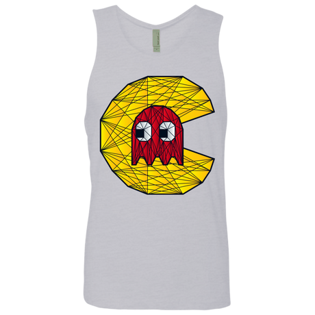 Poly Pac Man Men's Premium Tank Top