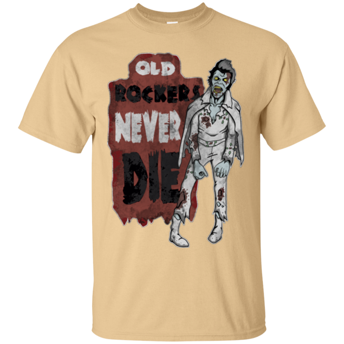 Old Rockers Never Die T-Shirt