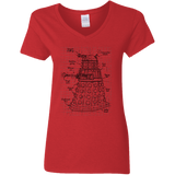 Dalek Plan Women's V-Neck T-Shirt