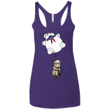 Up Busters Women's Triblend Racerback Tank